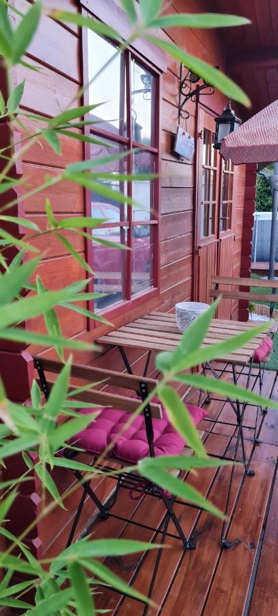 Le Chalet Des Dany Saint-Mamert-du-Gard Exterior foto